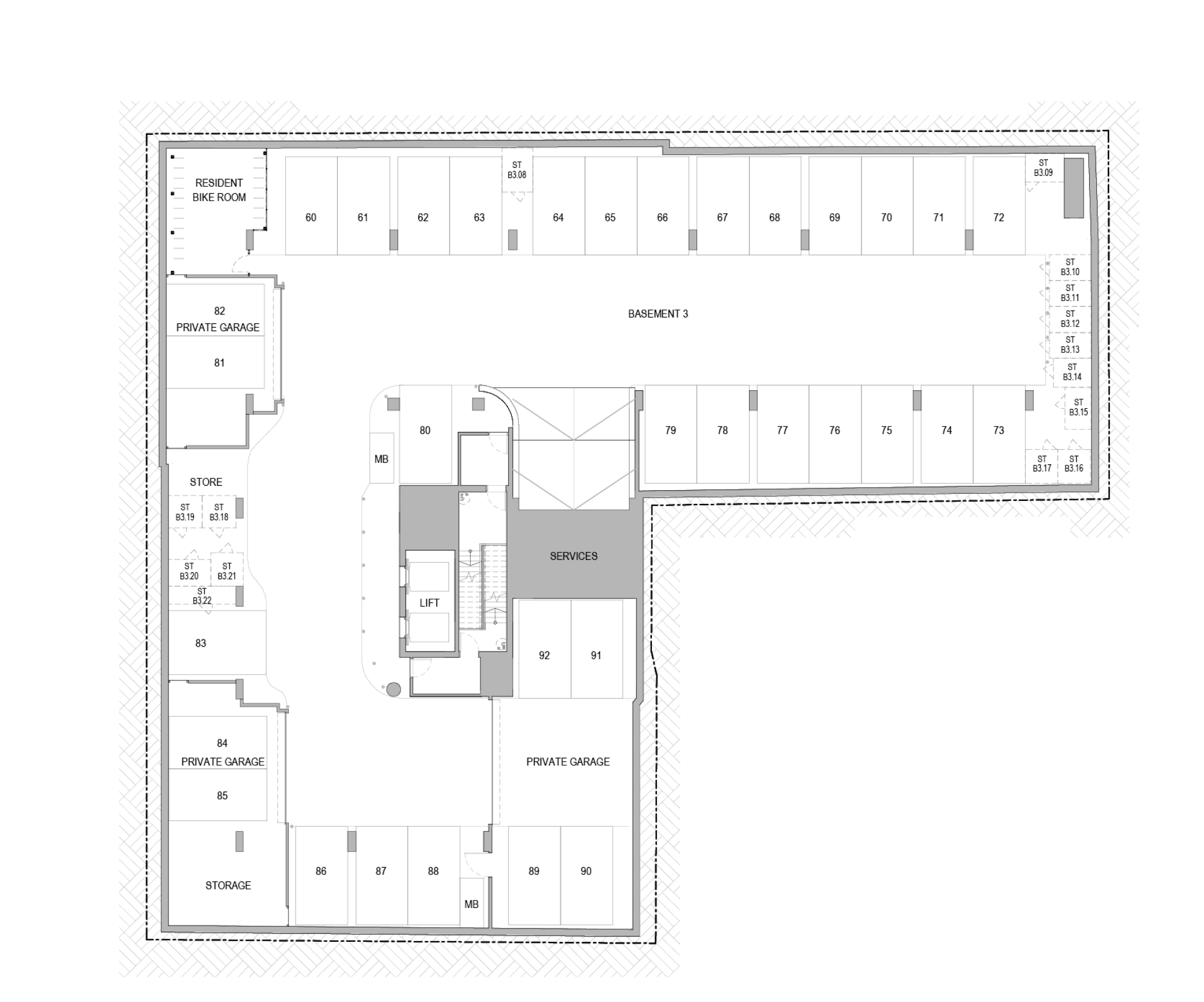 Floorplate for Basement 3