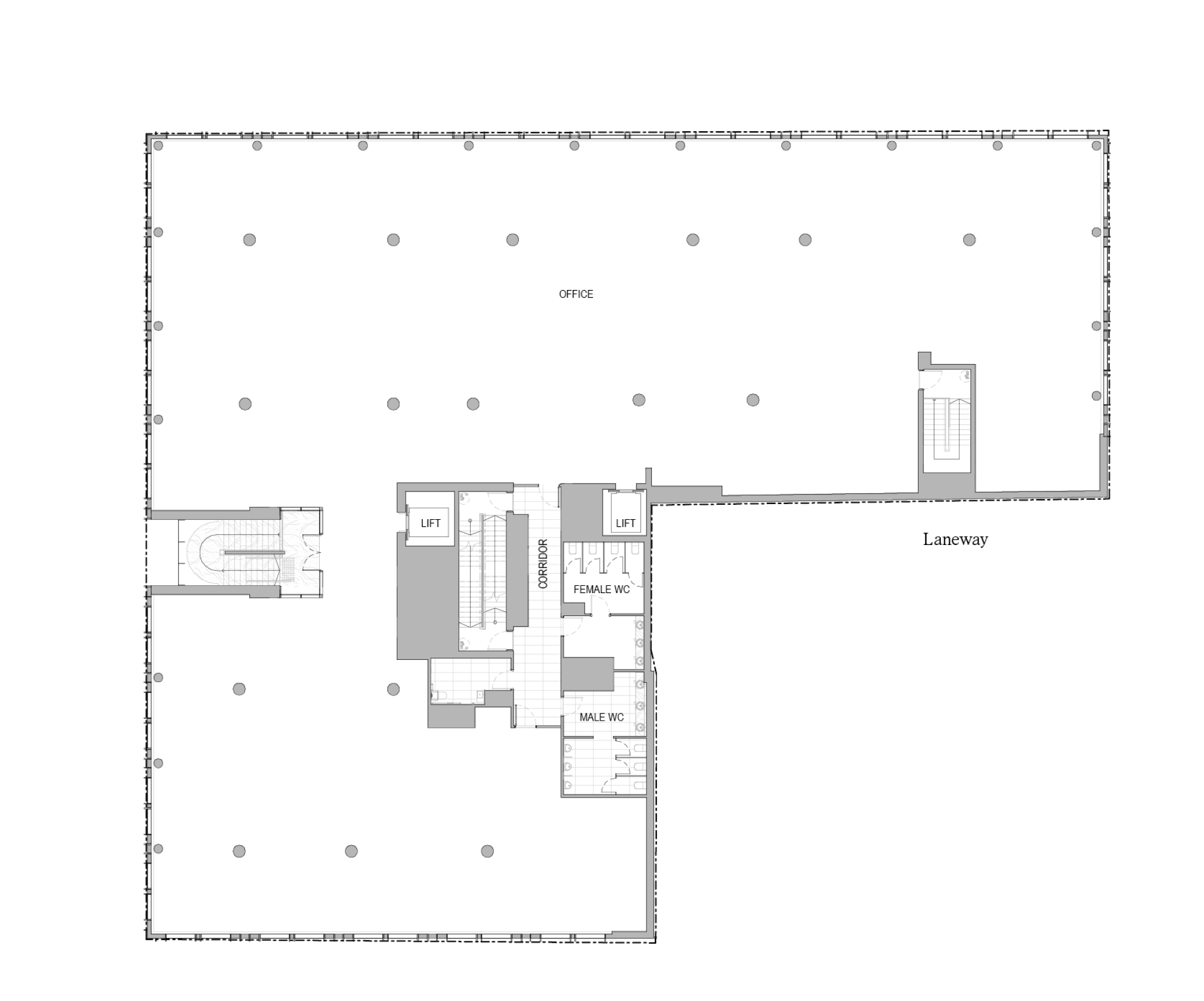Floorplate for Level 02