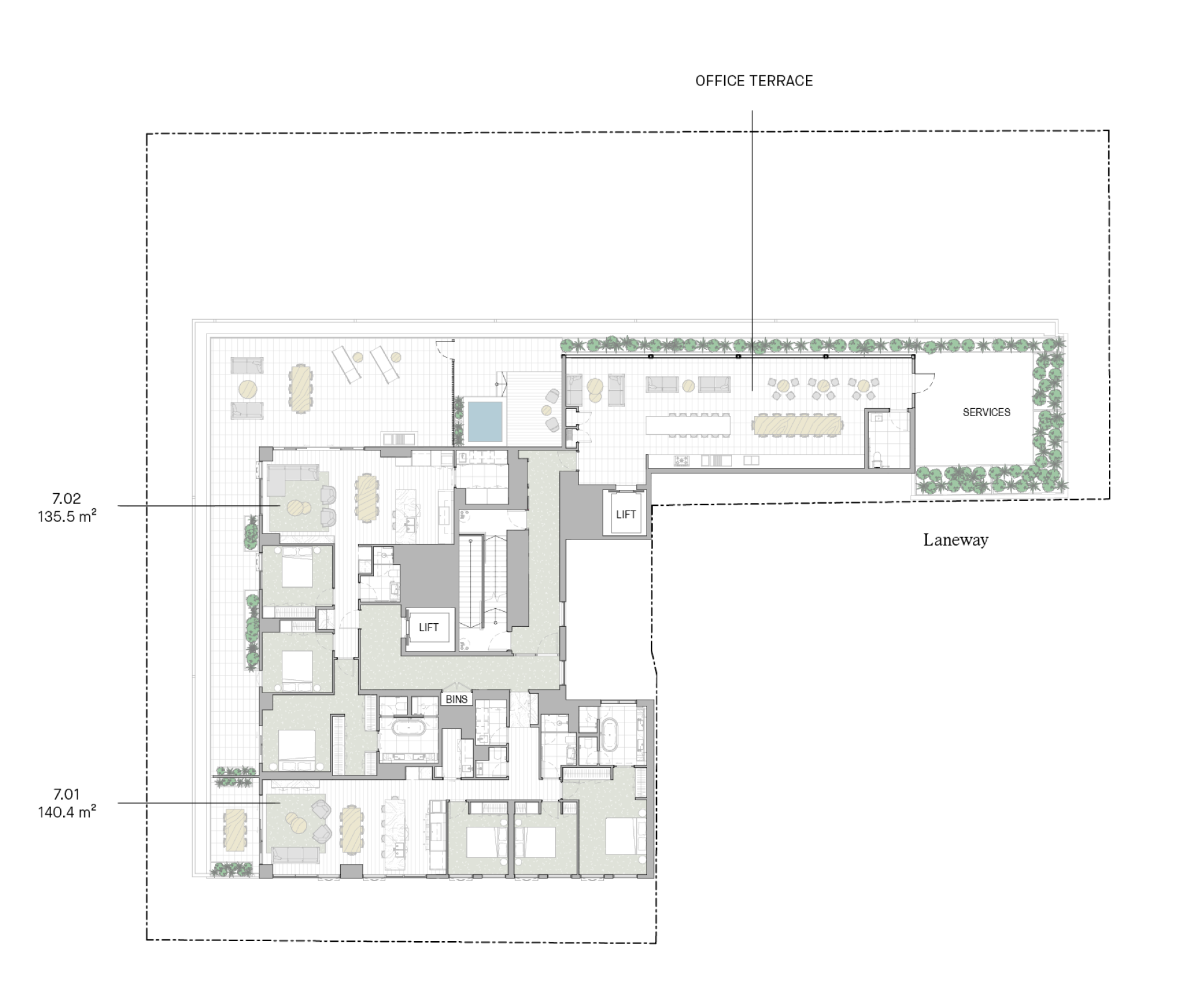 Floorplate for Level 07